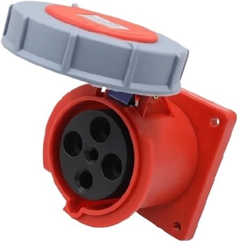 Industrial Aviation Waterproof Plug and Socket Connector 3 core 4 pin 5 Hole 63A125A IP67(5 Core 125a Plug) in Saudi Arabia
