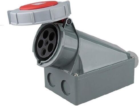 Industrial Aviation Waterproof Plug and Socket Connector 3 core 4 pin 5 Hole 63A125A IP67(5 Core 125a Plug) in Saudi Arabia