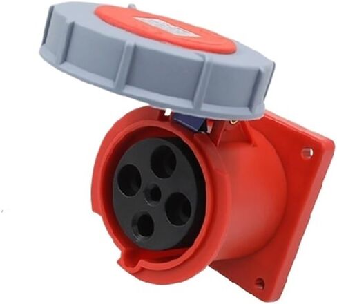 Industrial Aviation Waterproof Plug and Socket Connector 3 core 4 pin 5 Hole 63A125A IP67(5 Core 125a Plug) in Saudi Arabia