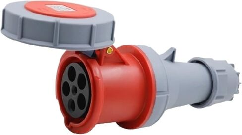 Industrial Aviation Waterproof Plug and Socket Connector 3 core 4 pin 5 Hole 63A125A IP67(5 Core 125a Plug) in Saudi Arabia