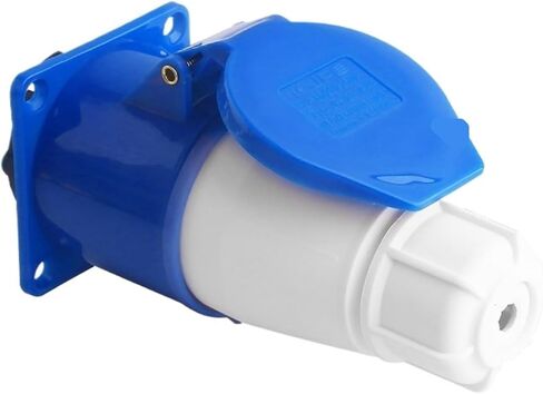 Industrial Plug and Socket Connector Three-Phase Electric 3/4/5 core 16A/32A Waterproof Aviation Male(4 Core 16a Connector Set) in Saudi Arabia