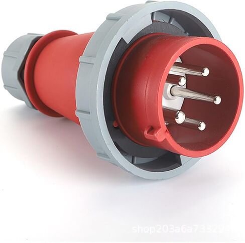 5P 16A 6H 415v IP67 Mobile Industrial Plug Waterproof and dustproof Stage Lighting Data Center Matching in Saudi Arabia
