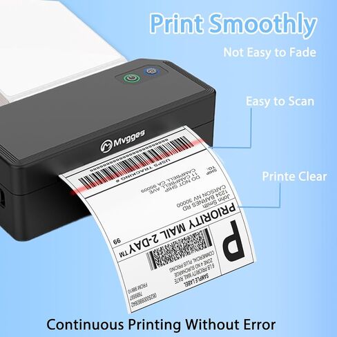 ملصق شحن حراري مباشر Fanfold 4x6 500 ملصق/1 مكدس، ملصقات حرارية بيضاء لطابعة ملصقات الشحن، لاصق مثقوب وقوي، درجة تجارية in Kuwait