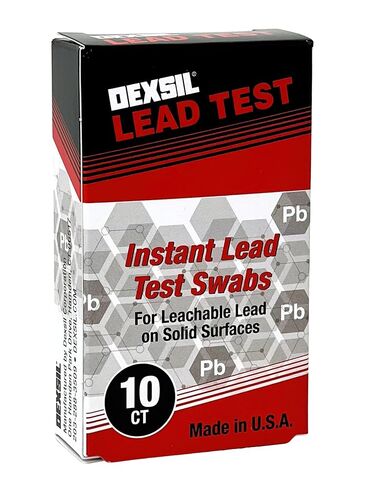 اختبار ديكسيل للرصاص - 10 عبوات من مسحات اختبار الرصاص الفورية in Kuwait