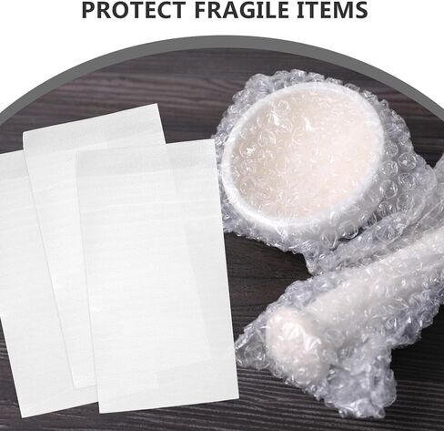 100pcs Foam Packing Pouches 13x20cm Double-sided Laminated Bubble Bags for Fragile Glassware Dish Protection and Moving Supplies in Saudi Arabia