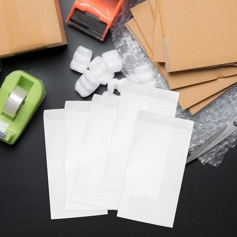 أكياس تعبئة رغوية 100 قطعة من SAFIGLE مقاس 13 × 20 سم بأكمام فقاعية مغلفة على الوجهين لطبق الأواني الزجاجية الهشة شحن اللوازم المتحركة in Kuwait
