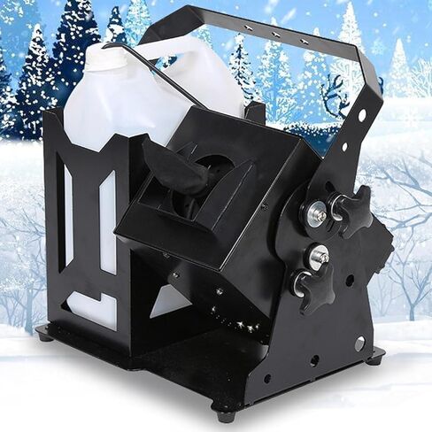 TsoLay 1500W Professional Snow Machine, Stage Effect Snowflake Maker with Remote Control, 6-8m Jetting Distance, Snowflake Blizzard Effect for Stage DJ Party, Wedding, and Christmas Decorations in Saudi Arabia