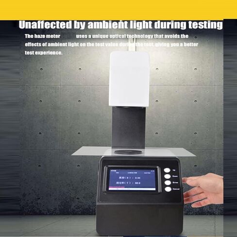 جهاز قياس نفاذية الضوء على سطح الطاولة مع نطاق حجم فتحة 21 مم، دقة 0-100%، 0.01%، 20000 مجموعة، واجهة USB لتخزين البيانات in Kuwait