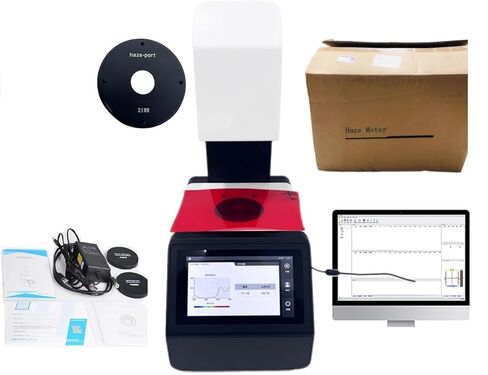 جهاز قياس نفاذية الضوء على سطح الطاولة مع نطاق حجم فتحة 21 مم، دقة 0-100%، 0.01%، 20000 مجموعة، واجهة USB لتخزين البيانات in Kuwait