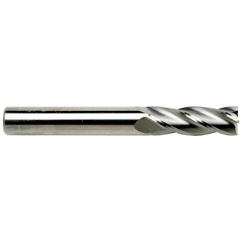 1/2" Diameter x 1/2" Shank 4-Flute Long Length Blue Series Carbide End Mill in Kuwait