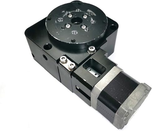 Motorized Rotary Positioning Stage Secondhand Electric Rotary indexing Plate, 42 Stepping Motor Turntable, R axis 360 Degree Rotation, Resolution 36arc/S(Ratio 1 of 100) in Saudi Arabia