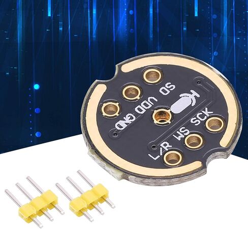 وحدة ميكروفون AUNMAS INMP441 MEMS، واجهة I2S رقمية 24 بت، صوت طبيعي عالي الوضوح، وحدة ميكروفون متعددة الاتجاهات مع دبابيس in Kuwait