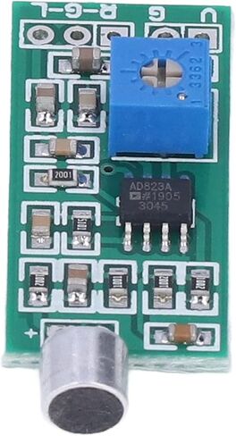 Aramox Microphone Pickup Module Sound Sensor Board with Adjustable Amplification Gain for Speaker Headphone Audio Input High Sensitivity Condenser Mic in Saudi Arabia
