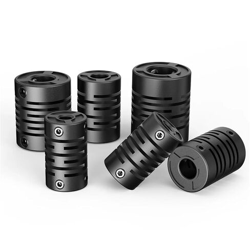 10pcs Plastic Coupler D15L22 Synchronous Transmission Wheel Elastic Aluminum Alloy Coupling Servo Motor Fiber Shaft Coupling in Kuwait