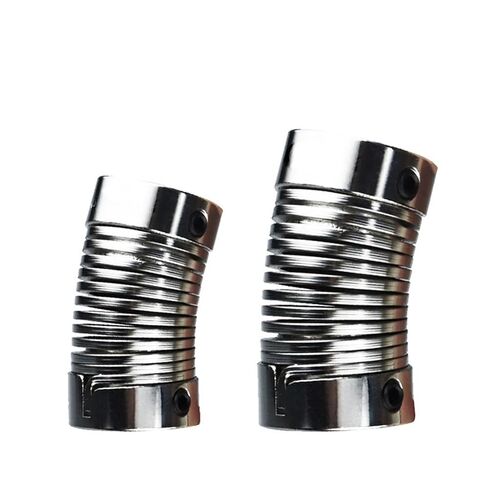 10pcs Spring Coupling D26L38 Encoder Screw Stepper Servo Motor High Torque Flexible Thread Aluminum Alloy Elastic Coupling(6x10) in Saudi Arabia