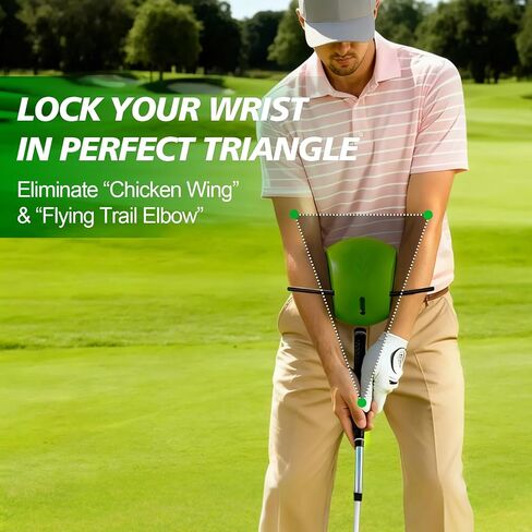 The Connector Golf Training Aid, Golf Swing Trainer Ball for Connected Swing and Arm Position, Helps Improve Posture, Swing Mechanics and Consistency in Saudi Arabia