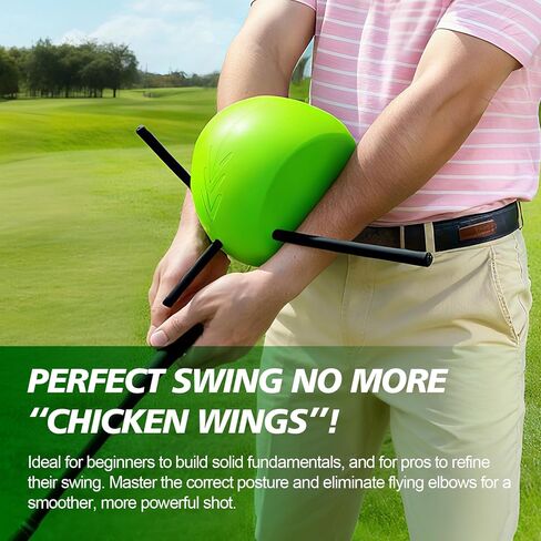 The Connector Golf Training Aid, Golf Swing Trainer Ball for Connected Swing and Arm Position, Helps Improve Posture, Swing Mechanics and Consistency in Saudi Arabia
