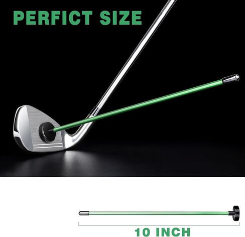 2 حزمة المغناطيسي نادي الغولف محاذاة عصا الغولف التدريب المعونة المغناطيس زاوية الكذب أداة التدريب الإيدز تصور يوضح الصحيح جولف سوينغ الهدف in Kuwait