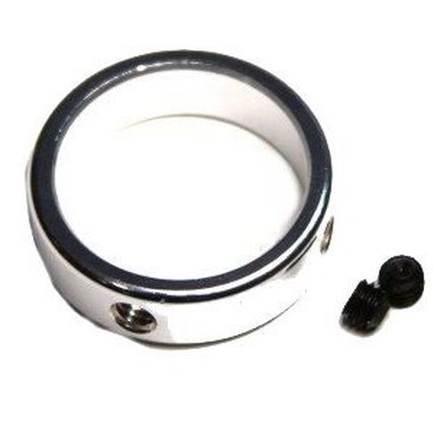 SBDs (Pack of 2) Aluminum Anodized Silver Collar for 1" Tube/Shaft with Set Screws in Saudi Arabia