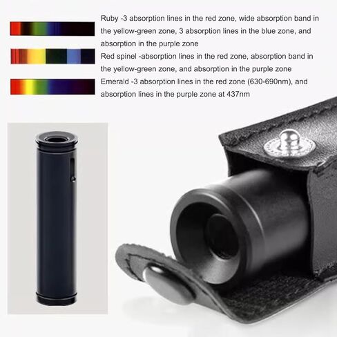 مطياف الحيود، مطياف منشوري كامل الطيف للأحجار الكريمة مع تركيز قابل للتعديل للتعرف السريع على الأحجار الكريمة in Kuwait