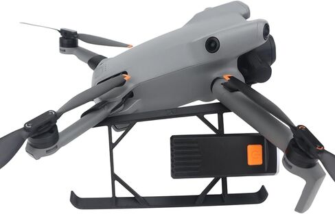 Landing Gear with Night Flight Lights for DJI Mini 5 Pro, Rechargeable Dual-Light Searchlight Elevated Tripod Landing Gear Legs Compatible with DJI Mini 5 Pro Drone Accessories in Saudi Arabia