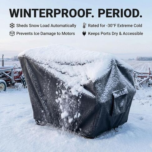 غطاء الطائرة بدون طيار الزراعية، الأبعاد: 56 طول × 40 عرض × 40 ارتفاع متوافق مع طائرات بدون طيار DJI T100، سلسلة FlyCart100، مقاوم للماء لجميع المواسم، يتضمن حقيبة تخزين in Kuwait