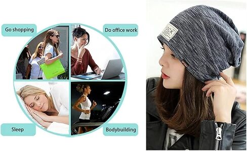 قبعة صغيرة للجنسين للحماية من EMF، قبعات واقية مضادة للإشعاع، قبعة تحجب إشعاع الميكروويف باللون الأسود in Kuwait