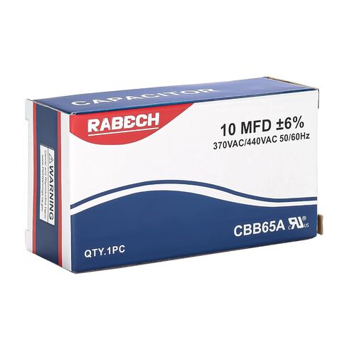 10 فائق التوهج 10MFD CBB65A البيضاوي تشغيل مكثف التيار المتردد 10 فائق التوهج MFD CBB65 370V 440V 450V مكثفات A/C 370 450 فولت VAC ± 6% 50/60 هرتز لمكيف الهواء in Kuwait