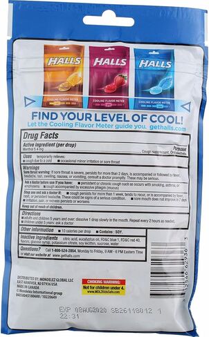 Halls Mentho-Lyptus Drops - 30 ct, Pack of 6 in Saudi Arabia