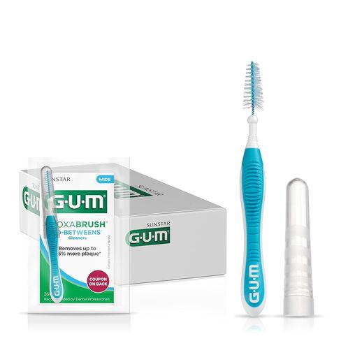GUM Proxabrush Go-Betweens, Wide, Interdental Brushes, 3614PQ, Professional Sample, 1 Count (Pack of 36) in Saudi Arabia