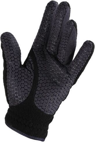 Lasflores Winter Men's Golf Gloves - Washable Thermal Fleece, Left & Right Pair, Non-Slip Palm for Cold Weather Golfing Performance in Saudi Arabia