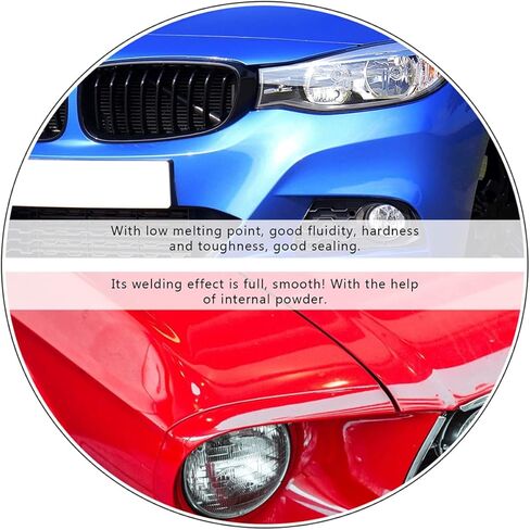 POPETPOP Welding Rods for Bumper Repair 500pcs Automotive Repairing Accessories Hot Stapler in Saudi Arabia