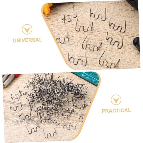 Healifty 100pcs Auto Bumper Repair Plastic Welding Machine Welding Wire and Stapler for Car Plastic and Repair in Saudi Arabia