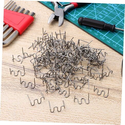 Healifty 100pcs Auto Bumper Repair Plastic Welding Machine Welding Wire and Stapler for Car Plastic and Repair in Saudi Arabia