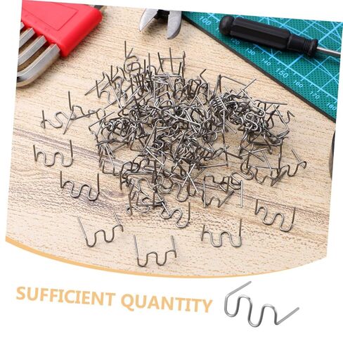 Healifty 100pcs Auto Bumper Repair Plastic Welding Machine Welding Wire and Stapler for Car Plastic and Repair in Saudi Arabia