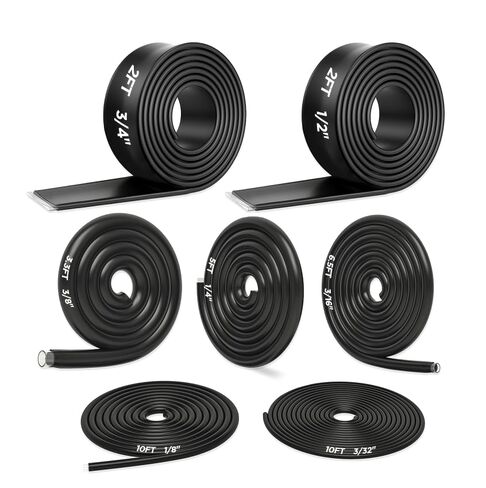 مجموعة بكرات أنابيب الانكماش الحراري ذات 7 أحجام: مبطنة بمادة لاصقة 4:1، مقاومة للماء بدرجة بحرية 39 قدمًا، محكمة الغلق معزولة، مقاومة للزيوت ومقاومة للاهتراء، للاستخدام المنزلي والتطبيقات الصناعية (أسود) in Kuwait