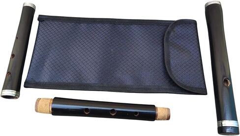 Black Wooden Irish Flute Key of D, Rosewood Style Celtic Flute for Traditional Irish, Celtic & Folk Music in Saudi Arabia
