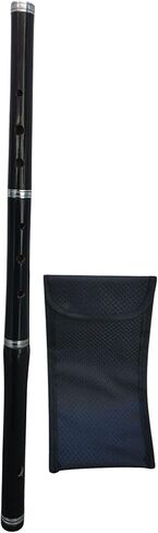 Black Wooden Irish Flute Key of D, Rosewood Style Celtic Flute for Traditional Irish, Celtic & Folk Music in Saudi Arabia