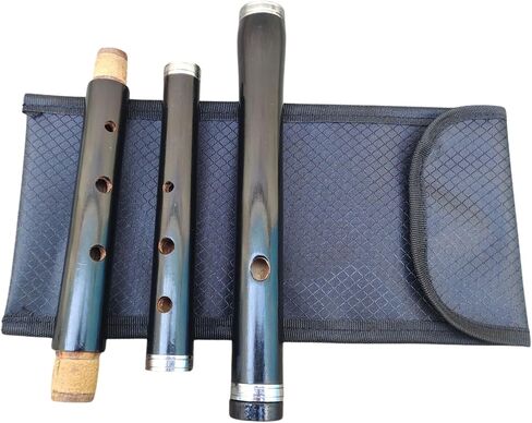 Black Wooden Irish Flute Key of D, Rosewood Style Celtic Flute for Traditional Irish, Celtic & Folk Music in Saudi Arabia