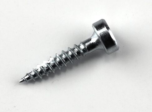 Kreg Zinc Pocket-Hole Screws - SPS-F075-1200 - 3/4-Inch - Fine Thread - Pan Head - Indoor - 1200 Count in Saudi Arabia