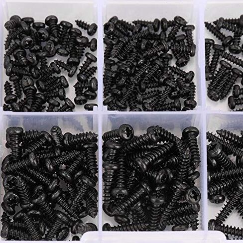 400Pcs M2 M2.6 M3 Pan Head Self Tapping Screws Set Assortment Kit in Saudi Arabia