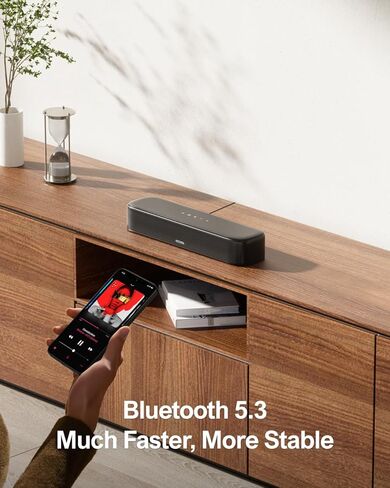 Ultimea 5.1CH Sound Bar مع مضخم الصوت ، نظام الصوت المحيطي الافتراضي للمسرح المنزلي للتلفزيون ، شريط الصوت مع التحكم في التطبيق ، مكبرات صوت محيطة ، OPT/AUX ، Peak Power 250W ، Aura A30 in Kuwait