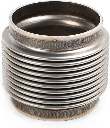 FORDECO 3 "ID T304 الفولاذ المقاوم للصدأ العادم بيلو فليكس الأنابيب المشتركة 3" فائقة القوة الطول الإجمالي 4 " in Kuwait