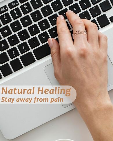 EnerCoppeX Copper Magnetic Ring for Women, Lymphatic Drainage Adjustable Ring, 3500 Gauss Magnet (I) in Kuwait