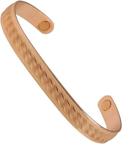 Sabona Copper Rope Magnetic Wristband, Copper Wristband, Large, 6.5" in Saudi Arabia