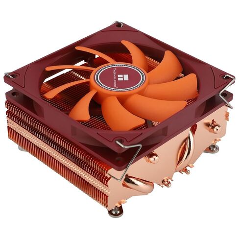 AXP90-X53 White Low Profile CPU Air Cooler, 53mm Height, TL-9015W Slim PWM CPU Fan, AGHP 3.0 Technology, ITX Heatsink Cooler, for AMD:AM4 AM5/Intel 1150/1151/1155/1156/1200/1700 in Kuwait