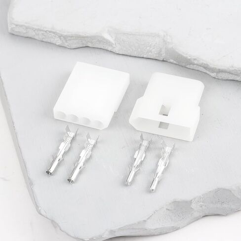 4 أزواج 0.062 بوصة 4 موصلات موليكس للذكور والإناث مع دبابيس لتركيب كابل الكمبيوتر in Kuwait