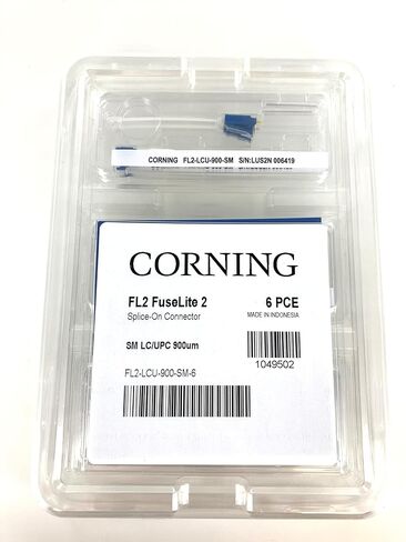 Generic FuseLite 2 Splice-on Fiber Optic Connector LC UPC, 900 m, Single-mode (OS2), Pack of 6 in Saudi Arabia