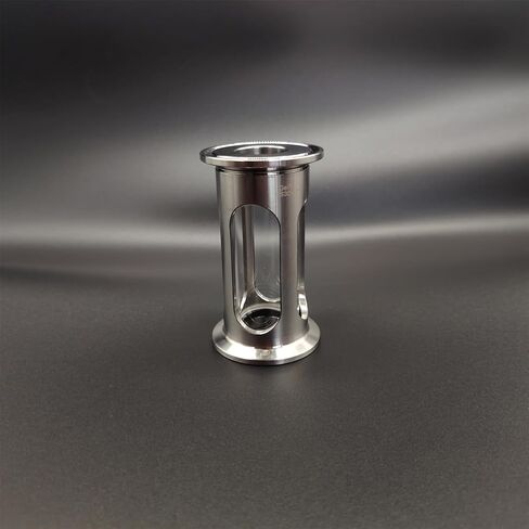 زجاج صحي قصير الرؤية مقاس 1.5 بوصة/1 بوصة، 1 بوصة OD، 304 من الفولاذ المقاوم للصدأ، ختم EPDM، ارتفاع مضغوط 86 مم in Kuwait