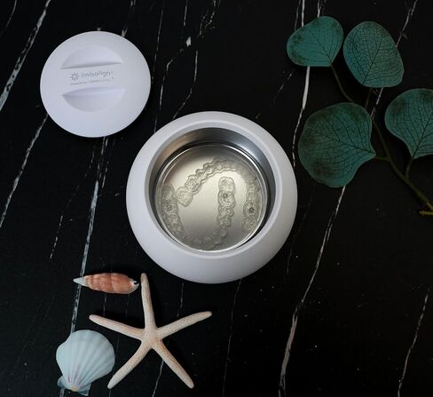 منظف ​​بالموجات فوق الصوتية إنفيزلاين | مدعوم من زيما لطب الأسنان | منظف ​​المصففات والمثبتات | القطب الشمالي الأبيض in Kuwait